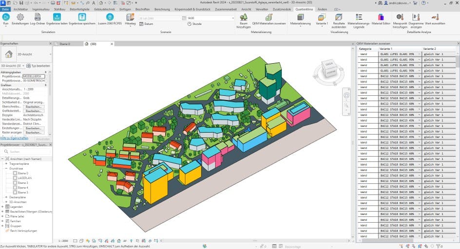 Entwerfen und Materialisieren in Revit&reg;